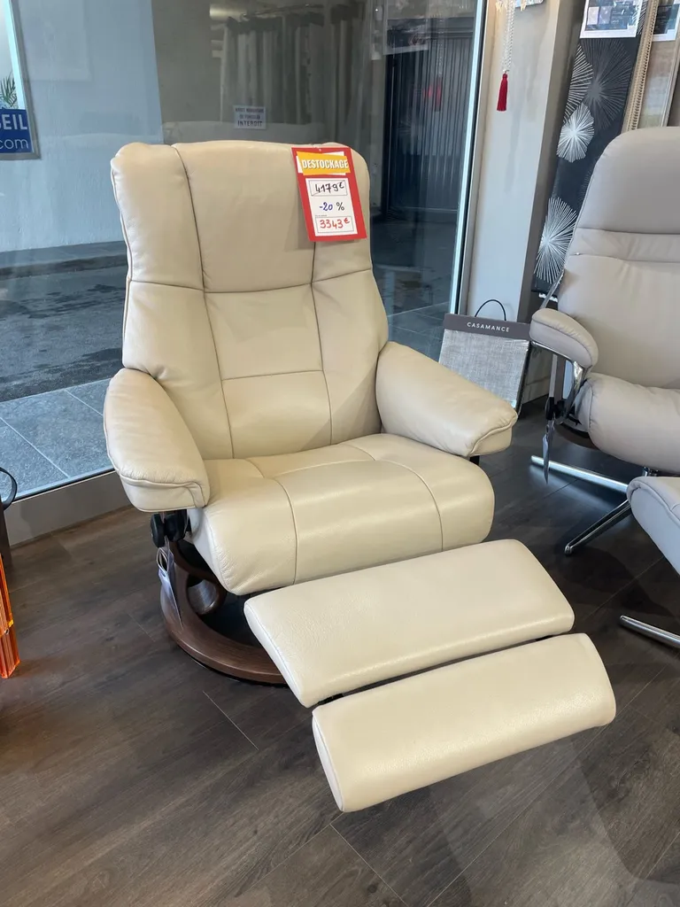 fauteuil stressless Mayfair power en promotion à Hyères dans le var