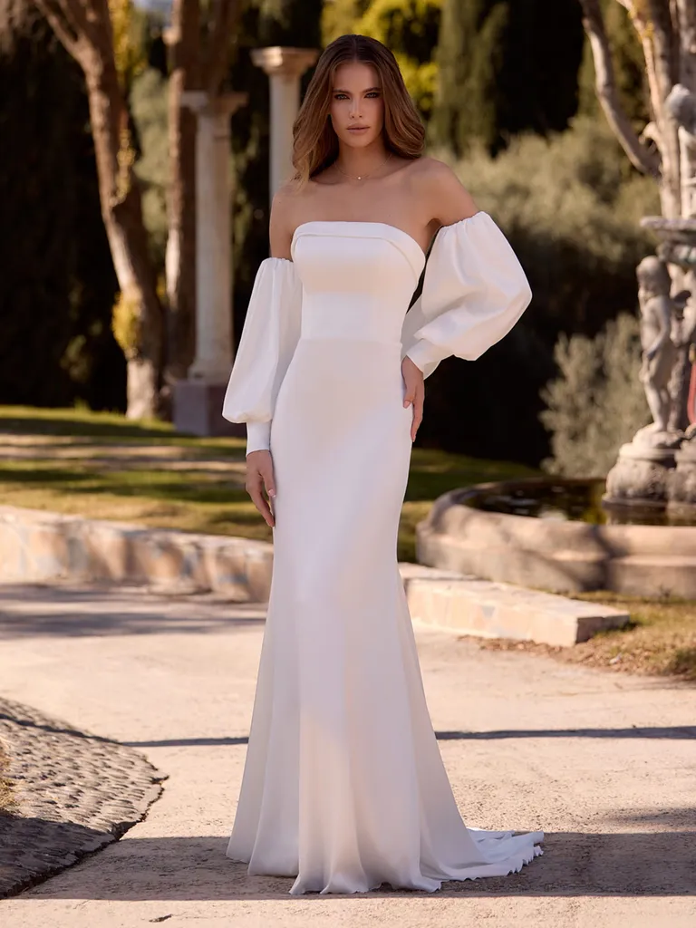 Robe de Mariée simple et élégante Marseille