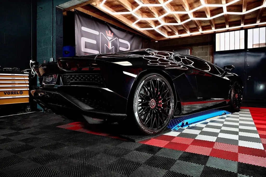 PPF pour rénovation, protection traitement céramique sur Lamborghini Aventador  proche de Lyon