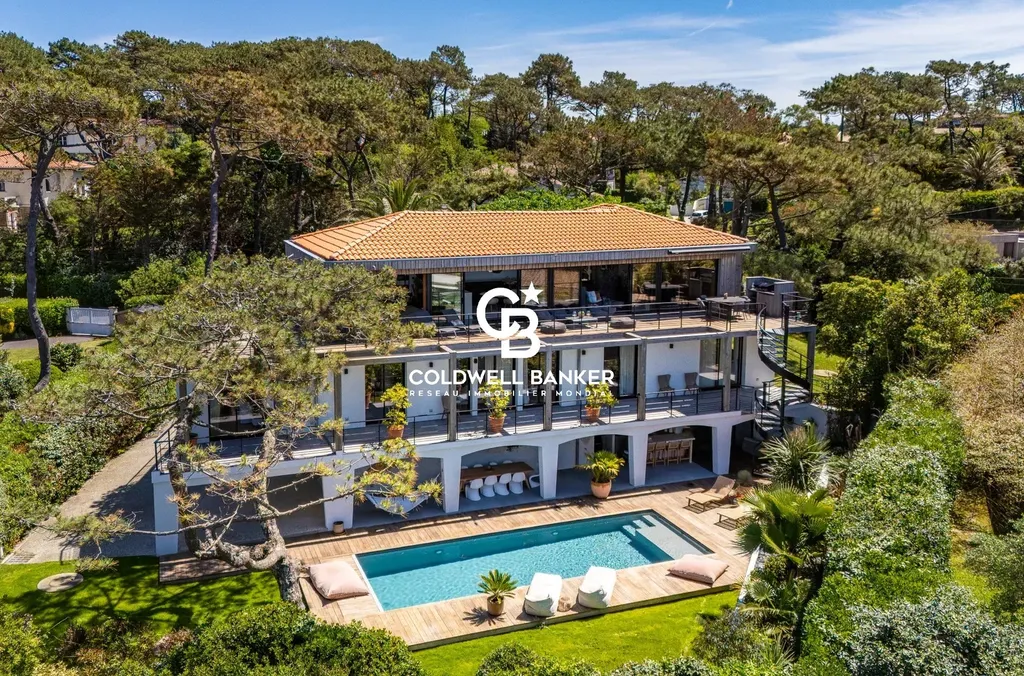 Chiberta, l'océan pour horizon - Villa d'architecte d'exception entre pinède et panorama spectaculaire