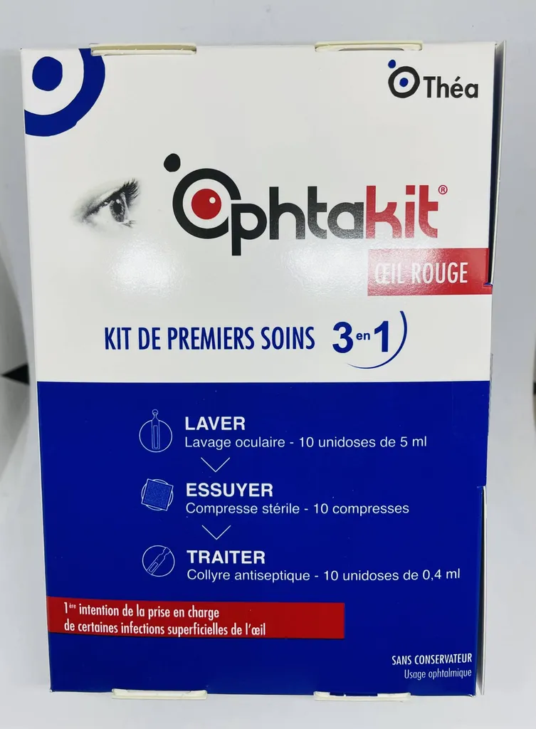 Ophtakit premier soin pour les yeux 