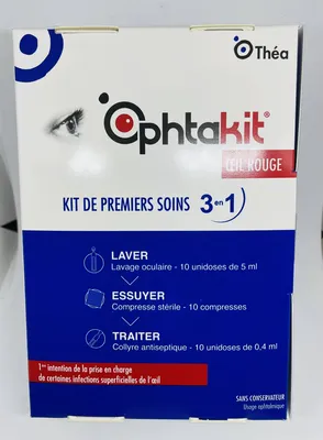 Ophtakit premier soin pour les yeux 