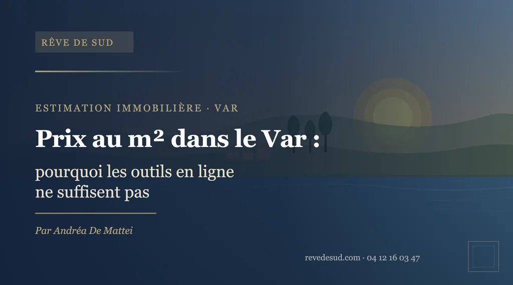 Prix du m2 dans le var