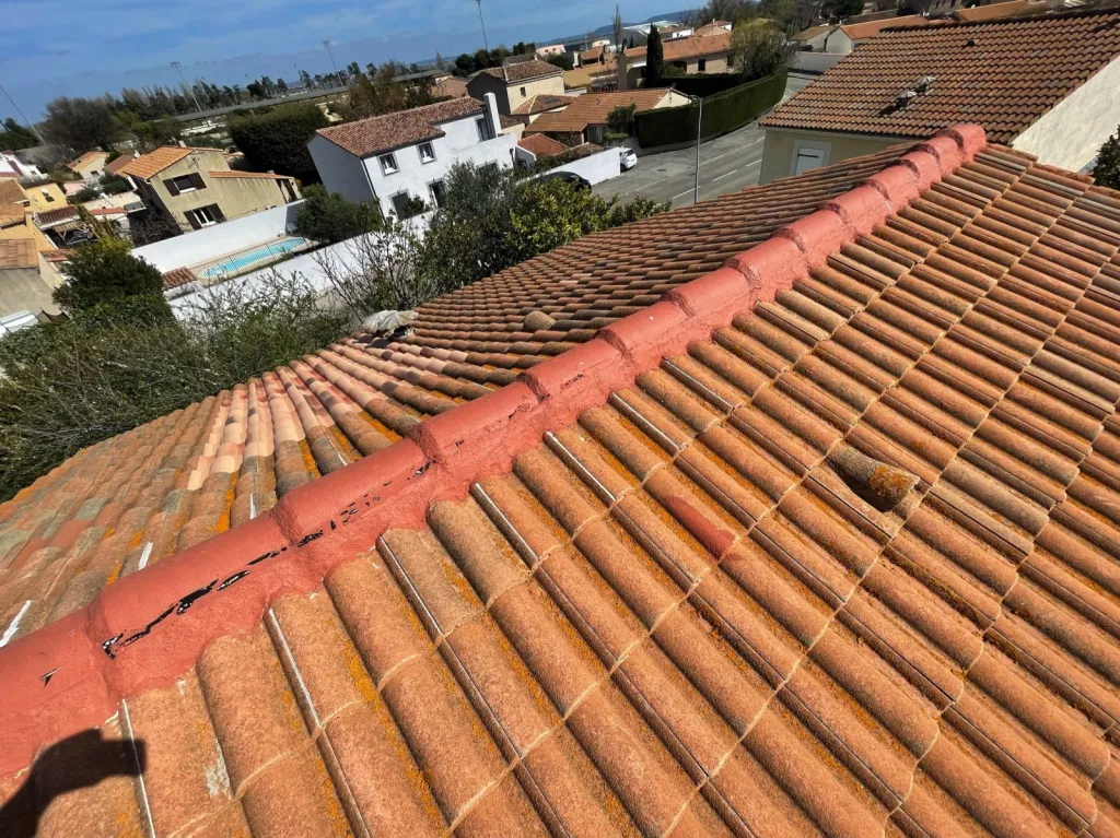 Rénovation d’un Faîtage de toiture de maison Simiane-Collongue 13109