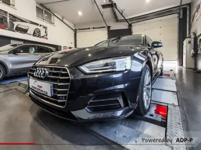 Reprogrammation moteur Stage 1 & conversion bio éthanol E85 AUDI A5 2.0 TFSI 190cv | ADP Performance PACA