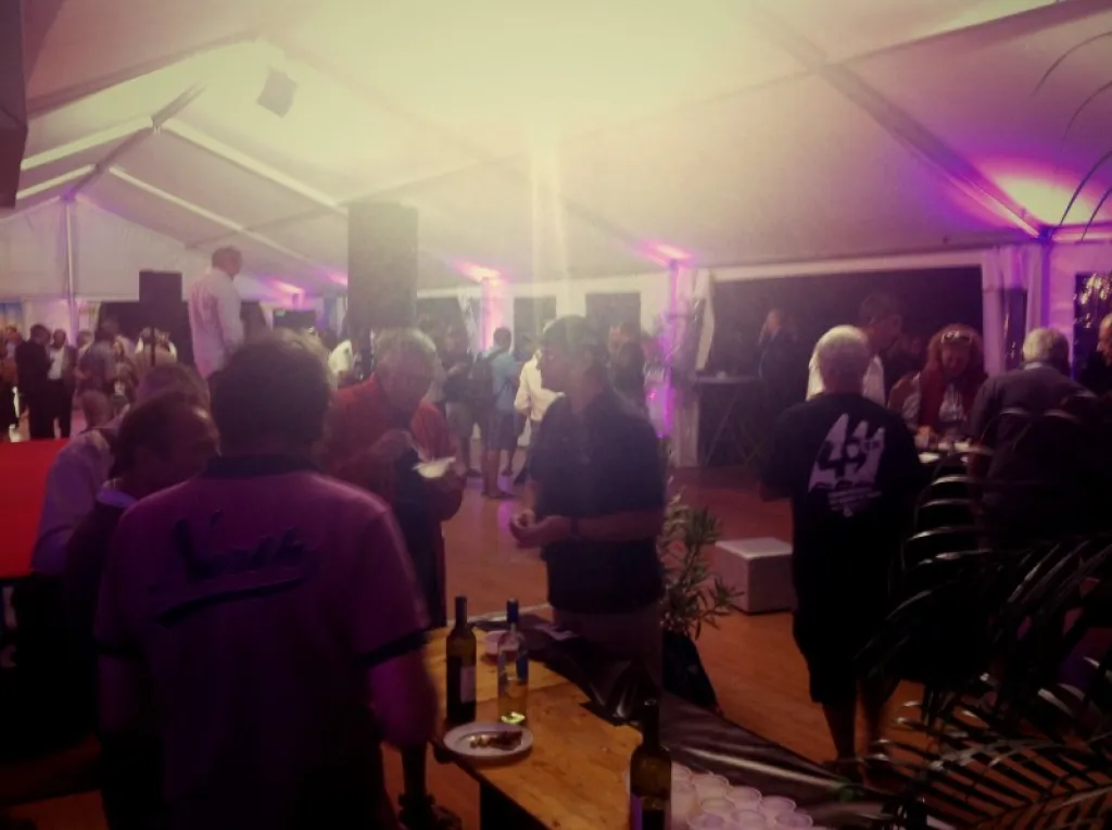 Cocktail pour les championnats du monde de voile en septembre 2013