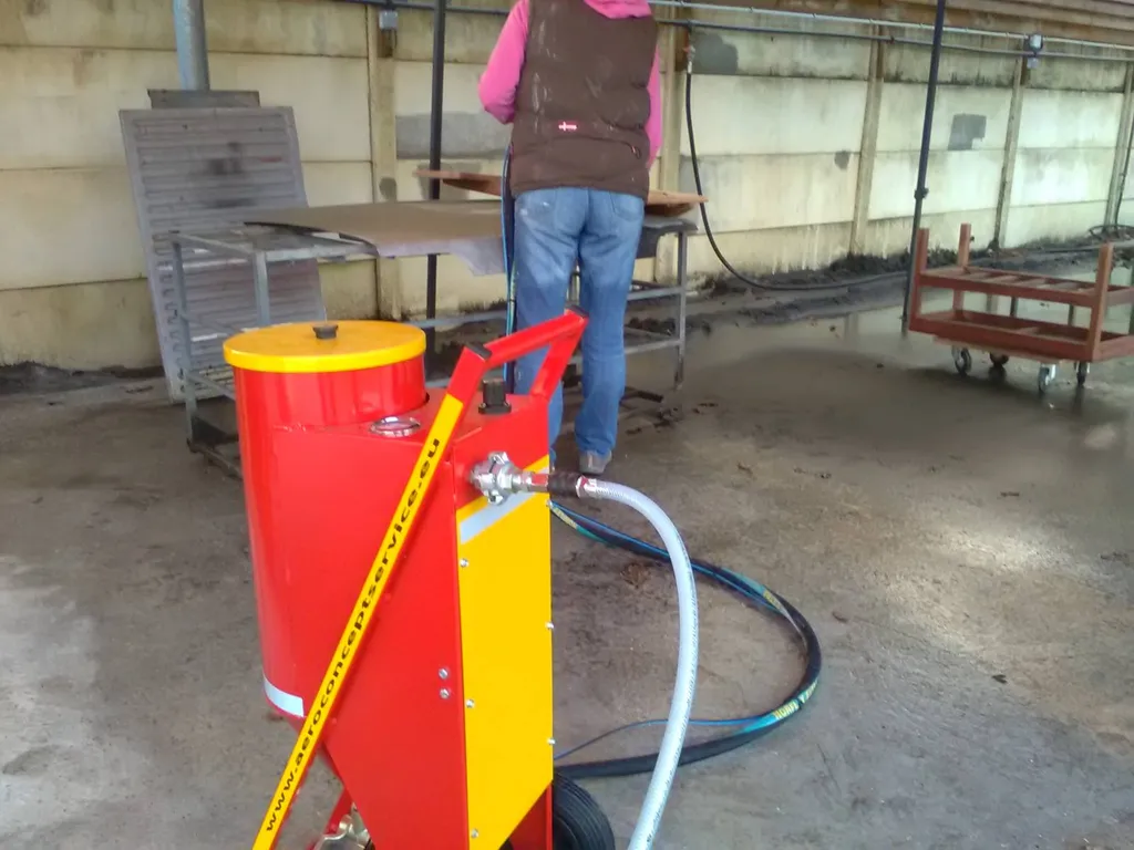 aérogommeuse AMXT 12 Lyon et Rhone Alpes