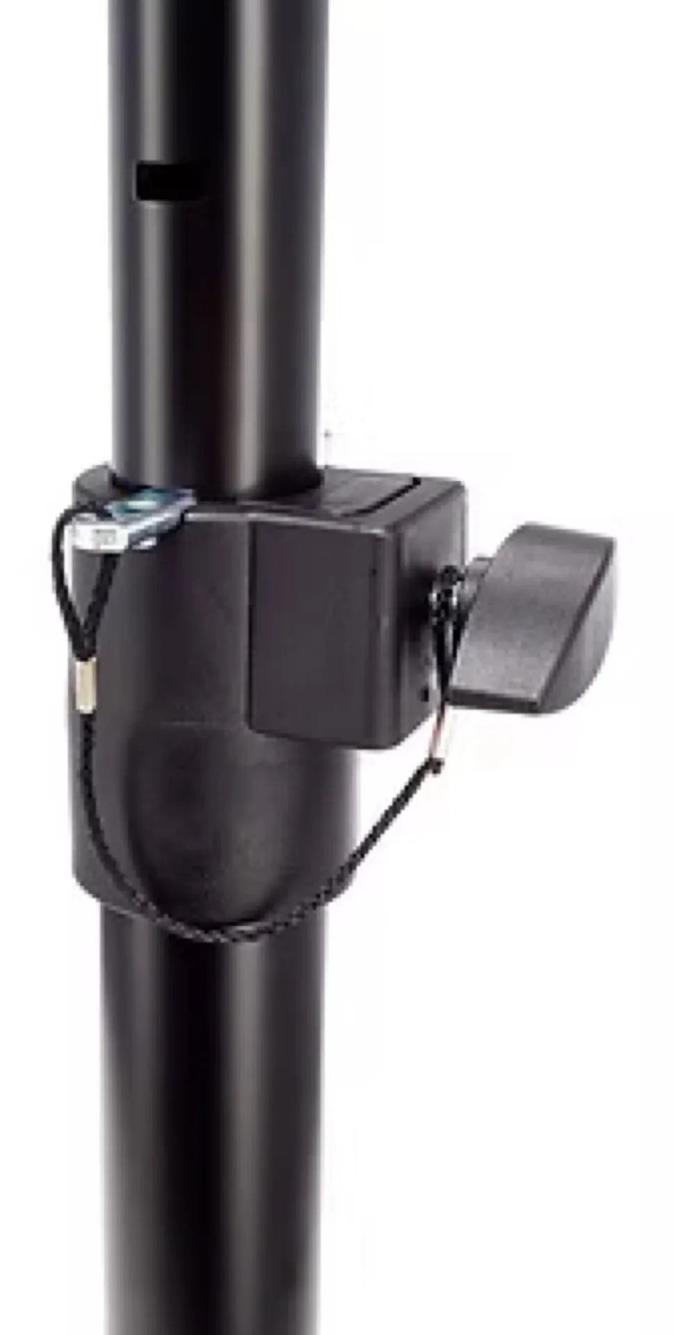 PIED EMBASE TELESCOPIQUE AVEC PLAQUE