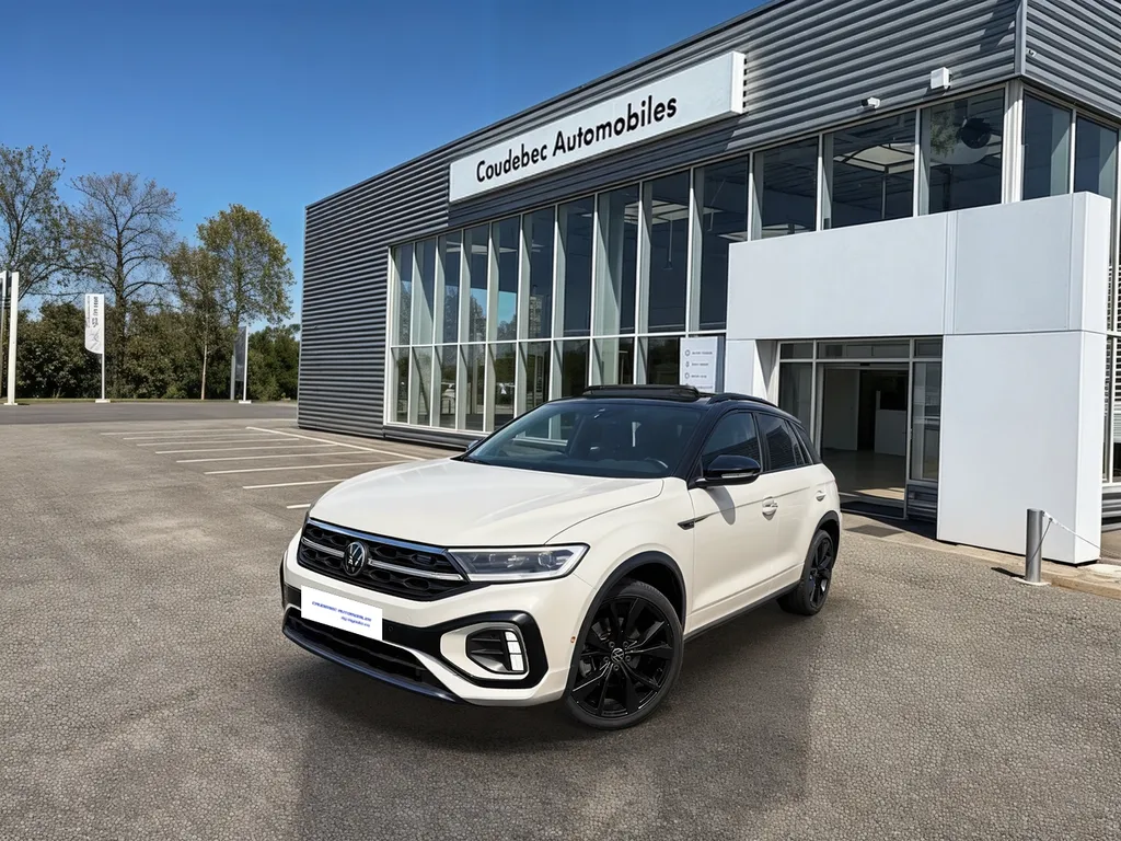 Volkswagen T-Roc d'occasion récent R-Line Diesel automatique à vendre proche du Havre et Lillebonne chez Caudebec Automobiles