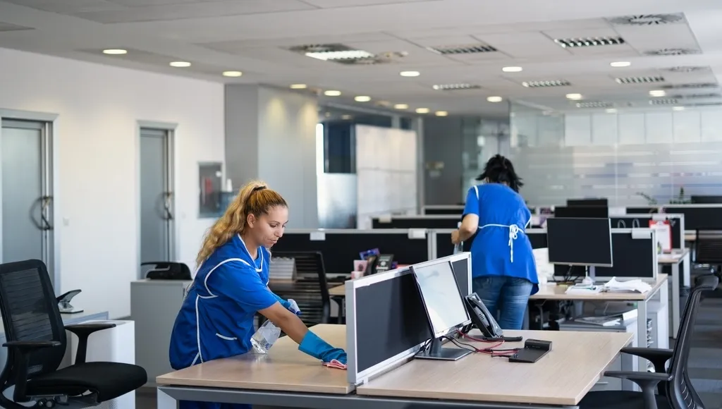 Nettoyage de bureaux et commerces