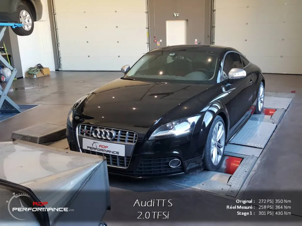 Reprogrammation moteur Audi TT S