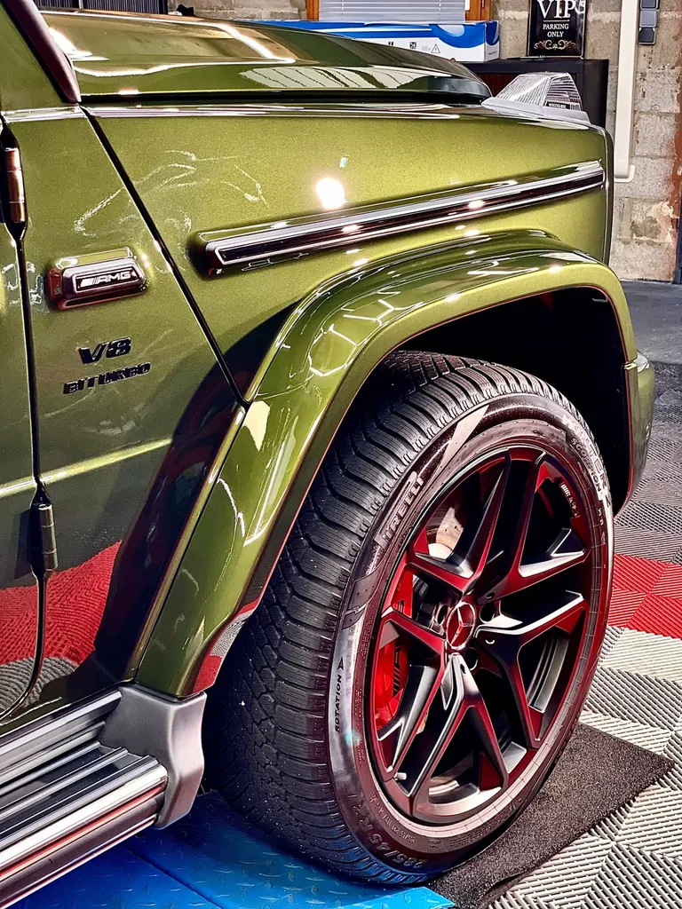 Film de protection carrosserie Lyon PPF Mercedes G63 AMG