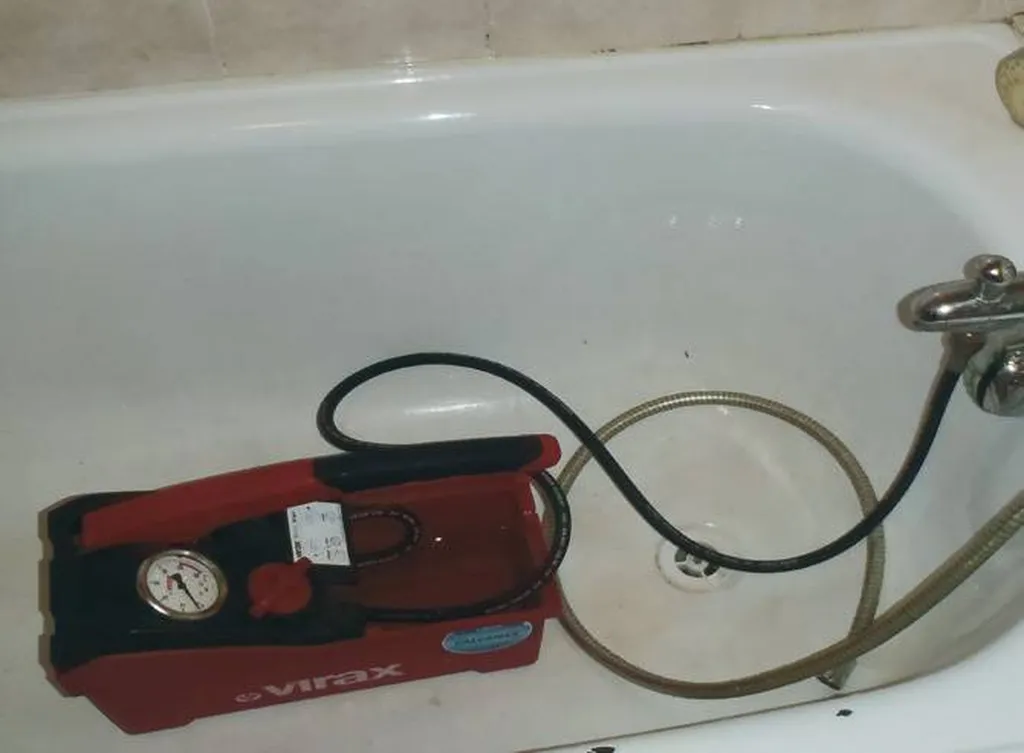 Rechercher une fuite d'eau avec mise sous pression des canalisations Villeurbanne