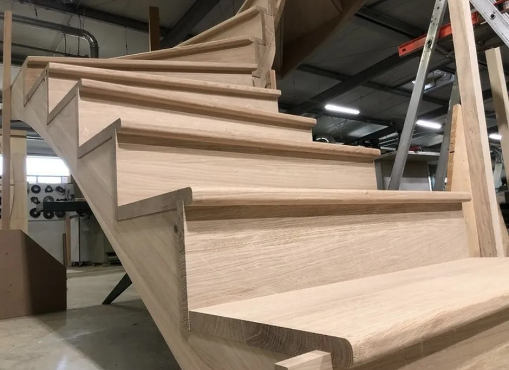 Escalier en chène à Toulouse