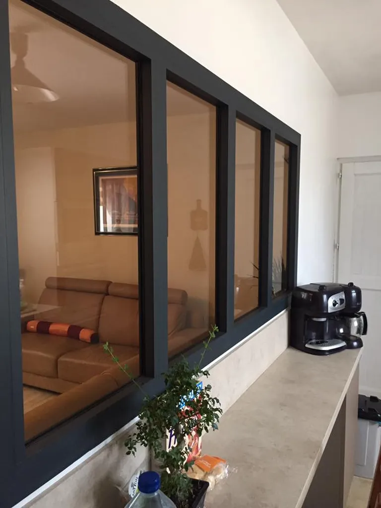 Verrière en aluminium sur Marignane