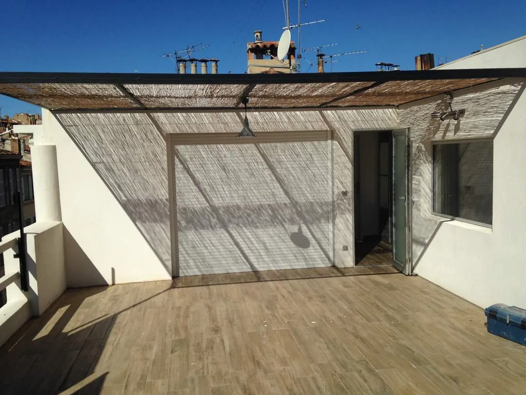 avant travaux - Travaux de rénovation d'une terrasse à Marseille (13006)