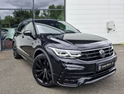 VOLKSWAGEN TIGUAN II 2.0 TDI 150 R-LINE EXCLUSIVE DSG7 OCCASION ATTELAGE ESCAMOTABLE /  HARMAN KARDON / TOIT OUVRANT / CUIR / CAMERA 360°/ FULL CUIR PRES DE TOULOUSE A PLAISANCE DU TOUCH EN OCCITANIE