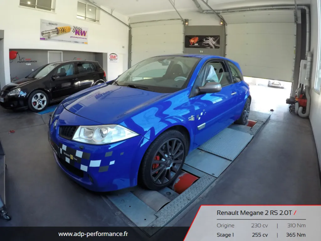 Reprogrammation moteur Montpellier Megane 2 RS - ADP Performance
