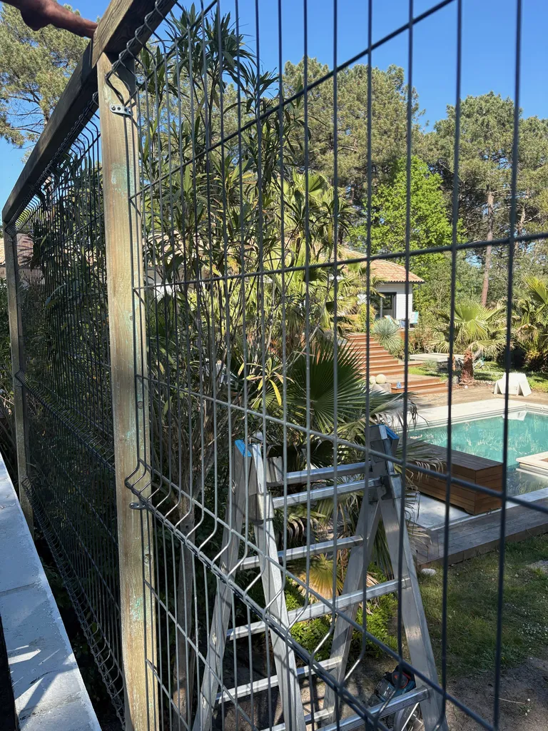 Création d’un brise vue végétal à Biscarrosse dans les Landes