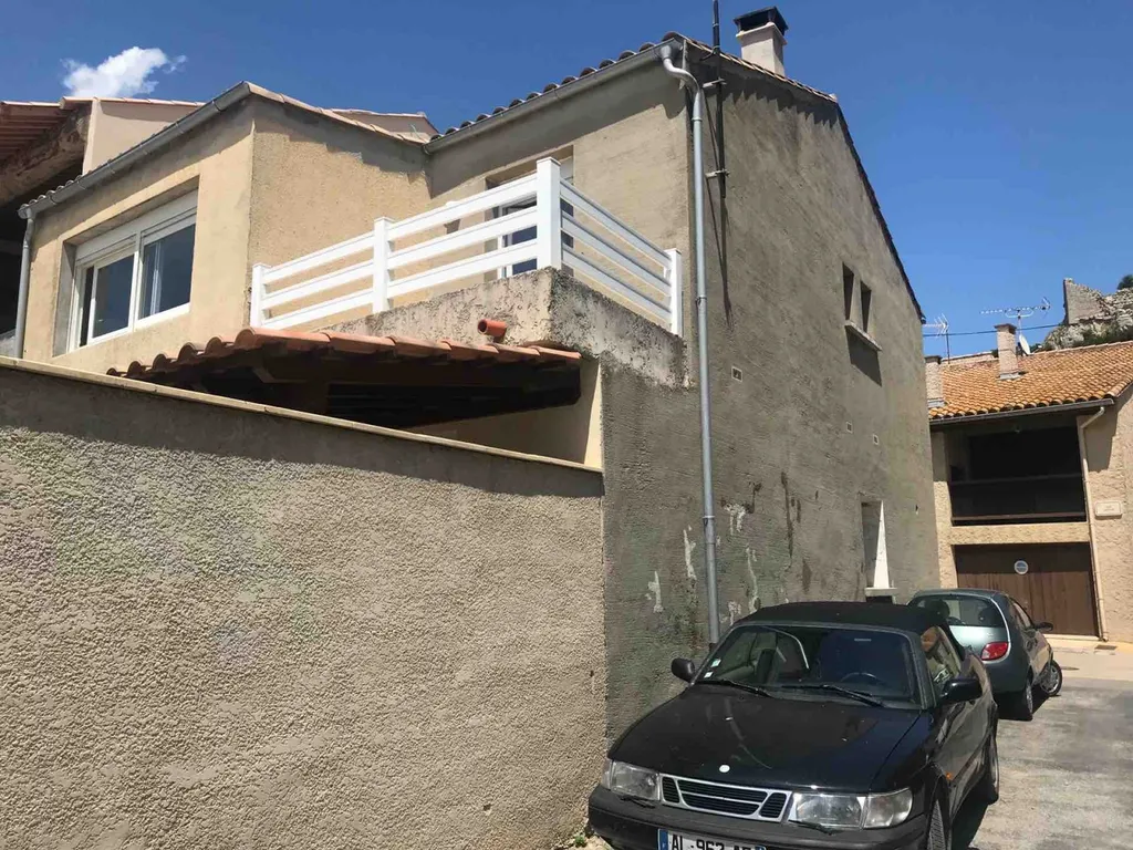 Facade en Torchis Gratté à l’Ancienne  sur GRUISSAN à côté de Narbonne