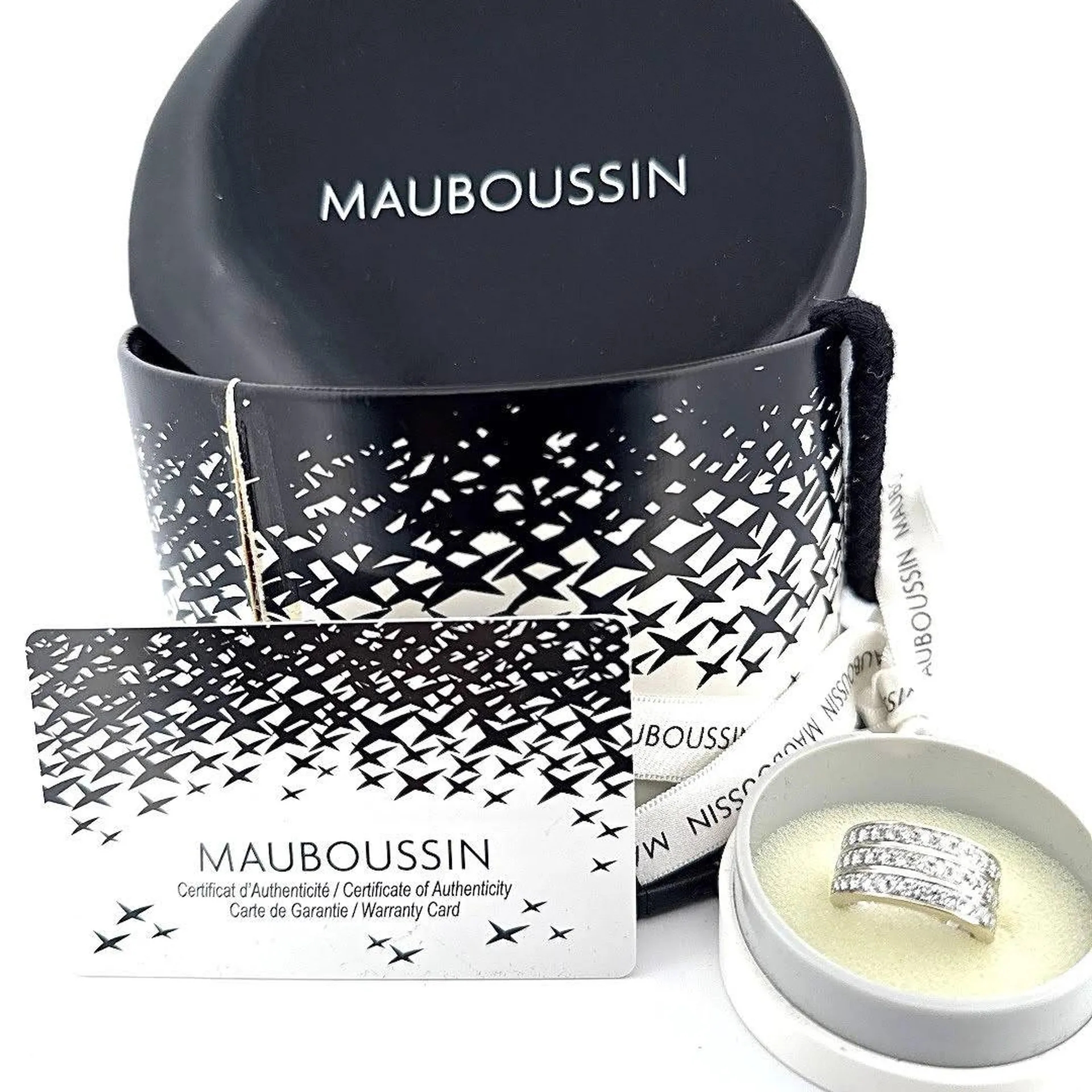 Un joyau de la couronne : la bague Mauboussin Life Step Trio chez Bijouterie Or Ligne  près de Bordeaux