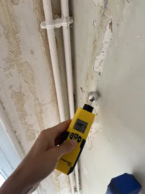 Intervention spécialisée en recherche de fuite d'eau derrière un mur sans destruction suite à un dégât des eaux à Bourges dans le 18