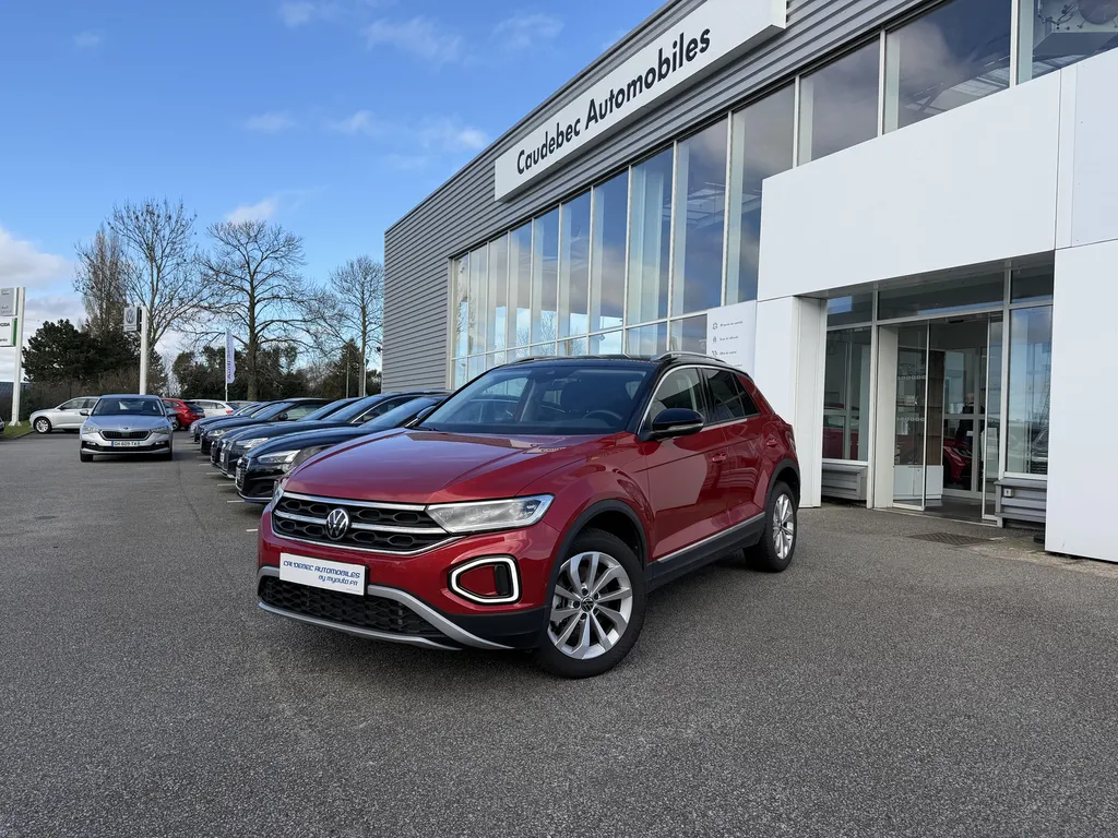 Volkswagen T-Roc occasion Diesel Boîte Automatique disponible chez votre concessionnaire Caudebec Automobiles à proximité du Havre en Normandie
