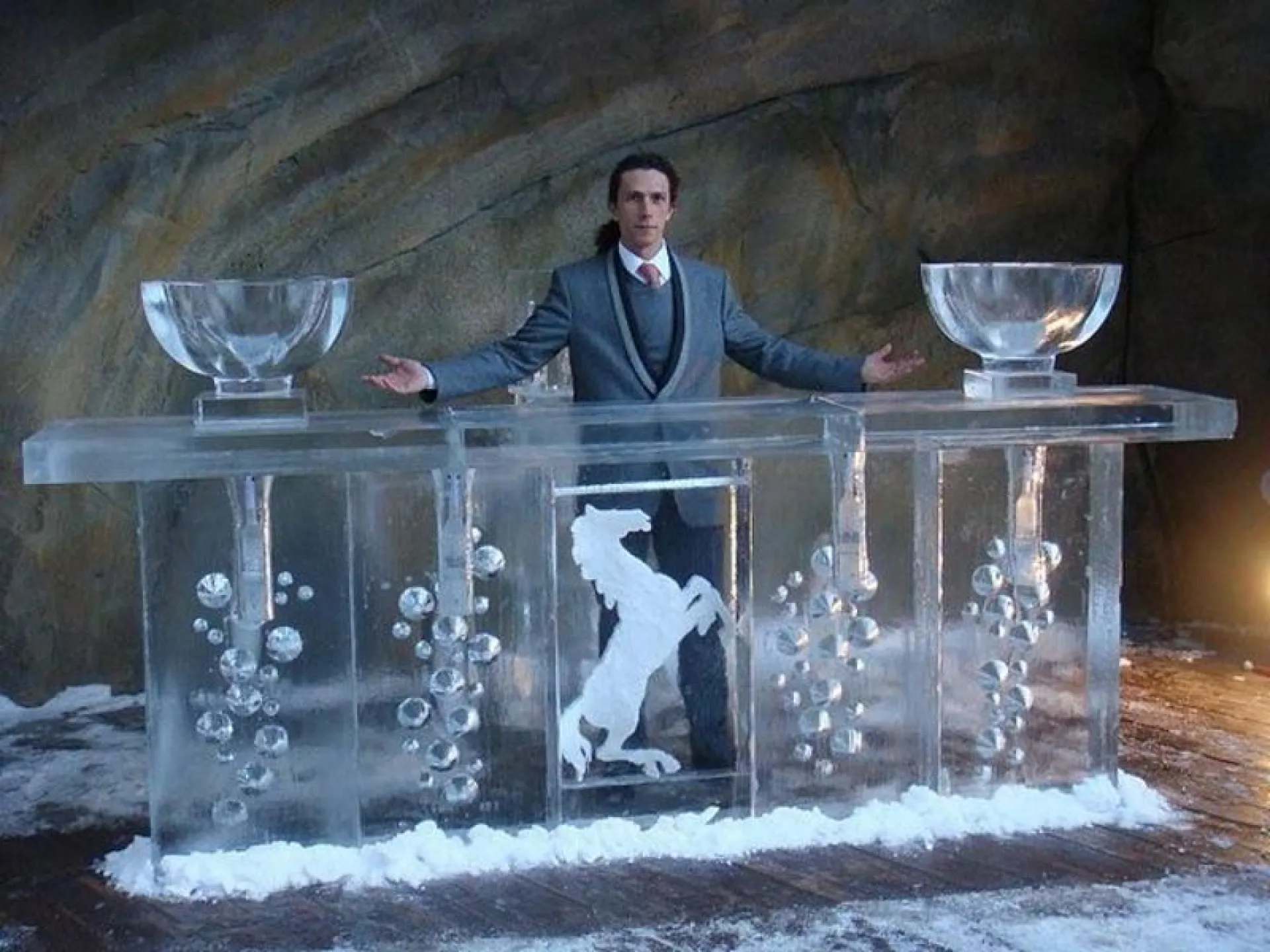 confection de bar en glaçe pour soiree anniversaire gironde