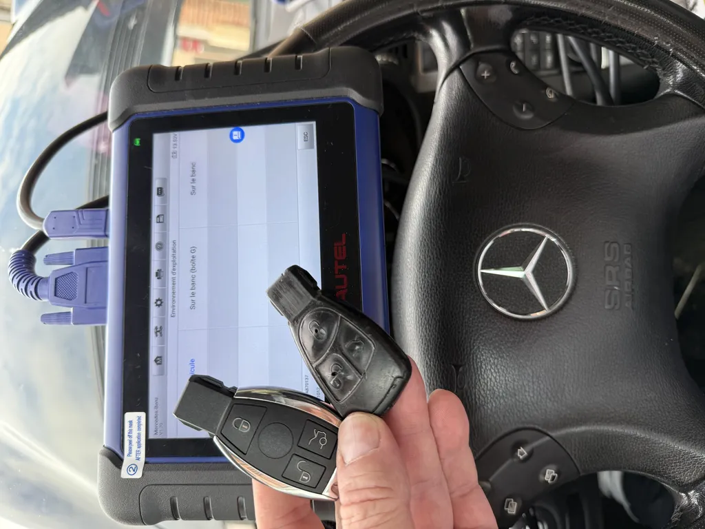 Clé slot Mercedes – Un service haut de gamme par L’Atelier du Totem