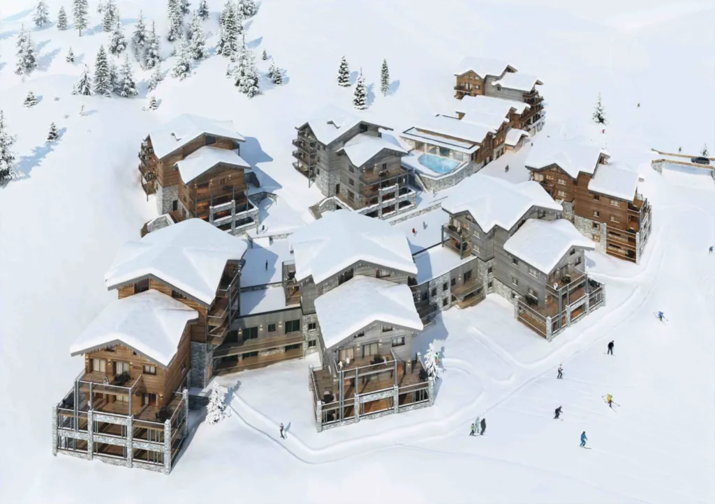 Appartement 5 exposition sud-est La Plagne soleil Prestations de grands standing