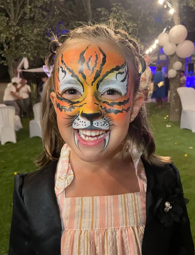 Maquillage tigre