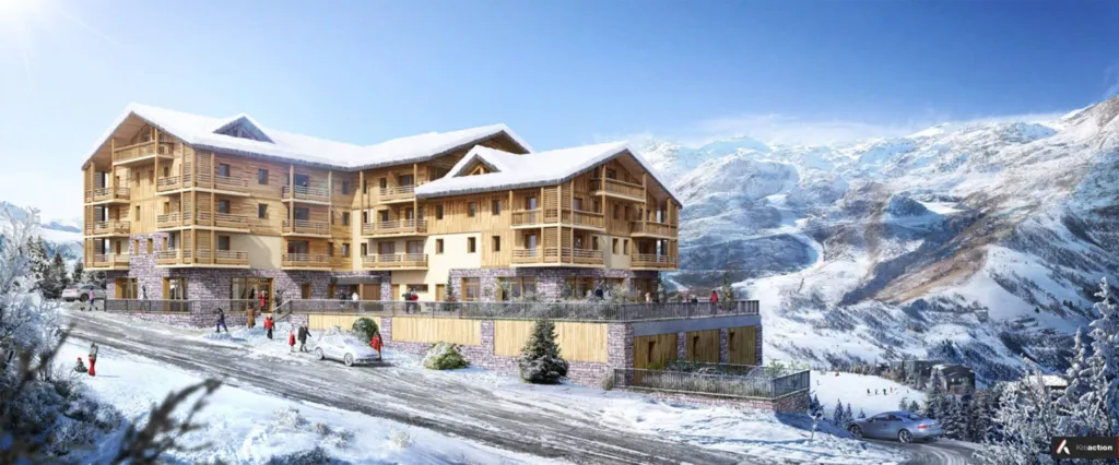 Résidence neuve à la montagne www.bauvey.com