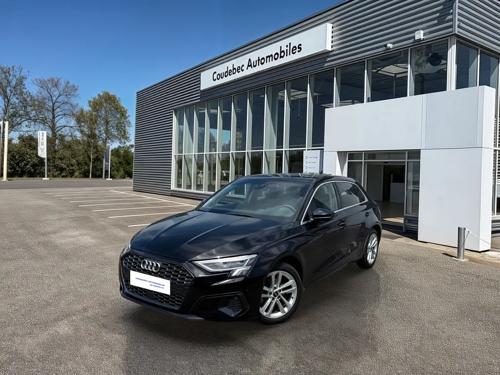Découvrez cette Audi A3 Sportback d’occasion récente boîte automatique disponible à La Frénaye chez Caudebec Automobiles