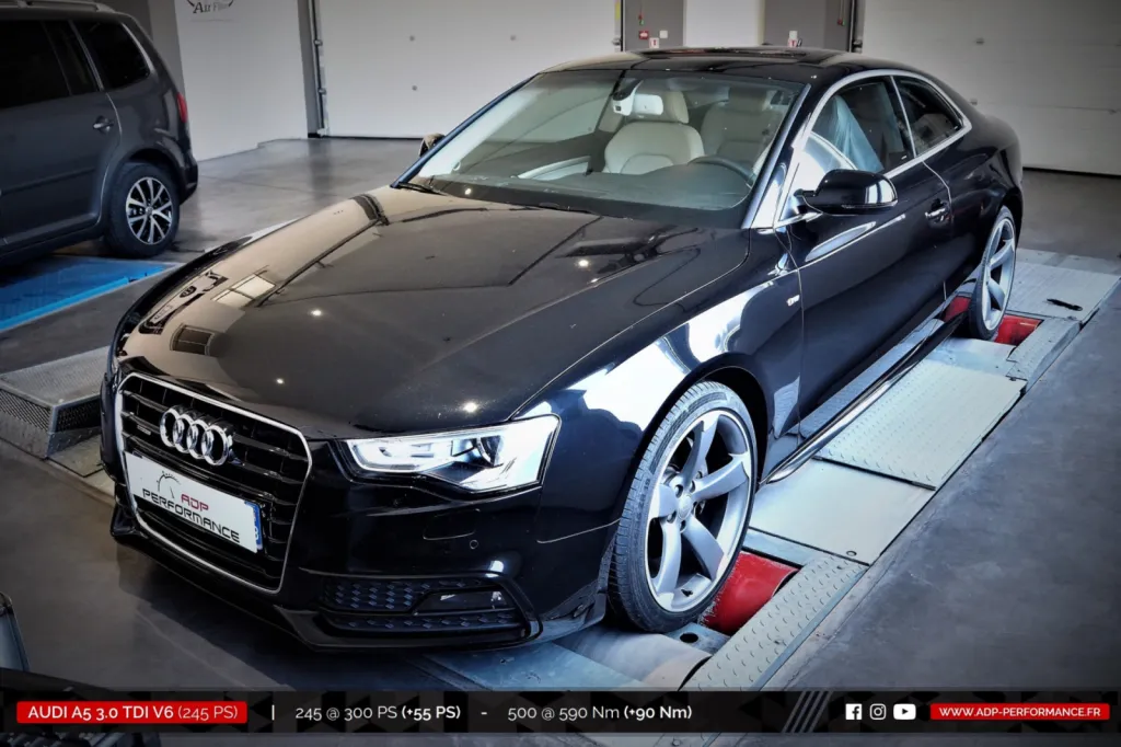 Reprogrammation moteur La Ciotat, Marseille, Aubagne - Audi A5 (Mk2) 3.0 TDI V6 245cv - ADP Performance