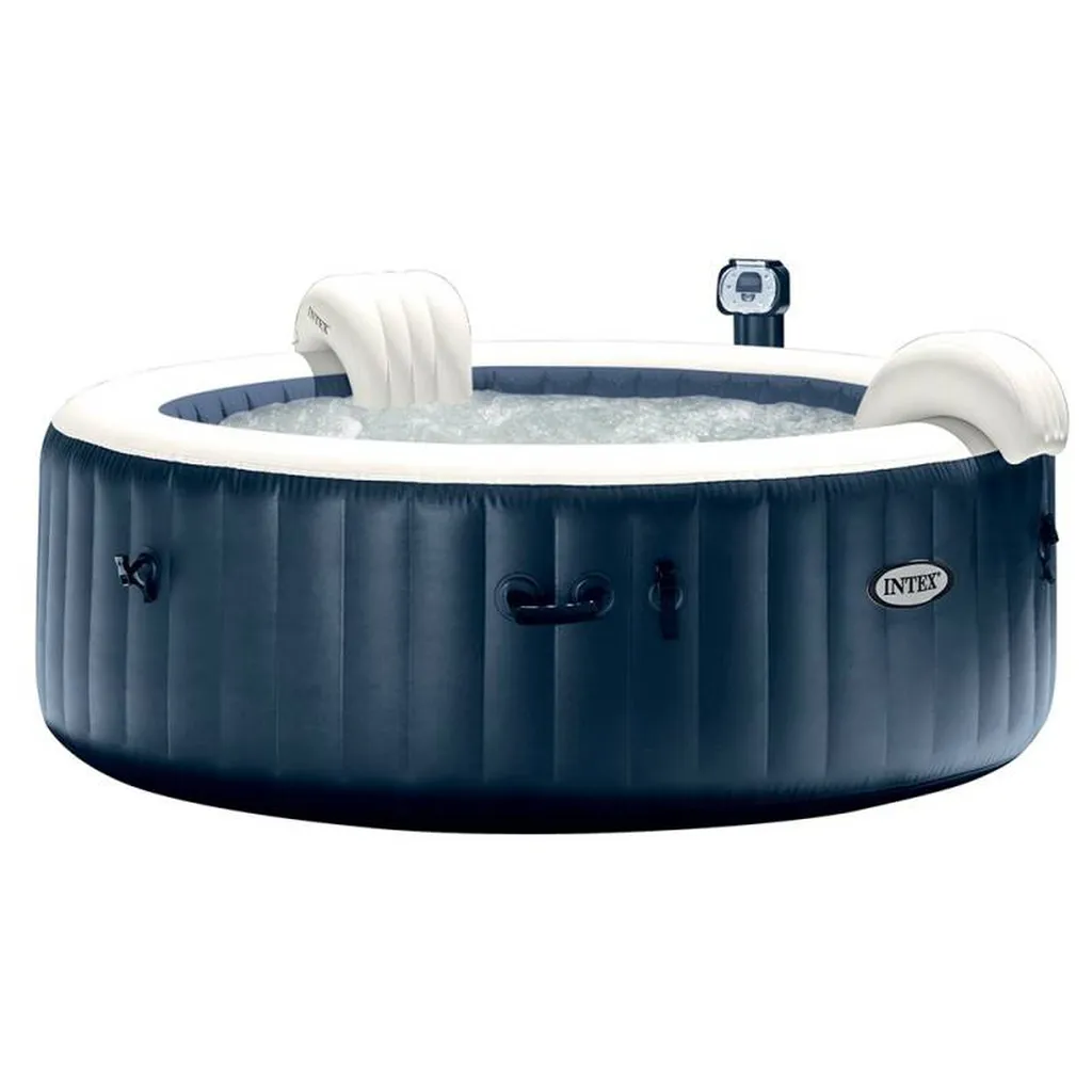 Pure Spa Bulles LED 4 Places INTEX chez Aquarev'Piscines à Mane dans le 04