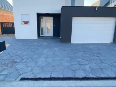 Terrasse extérieure d'une maison individuelle à Schirrhoffen 