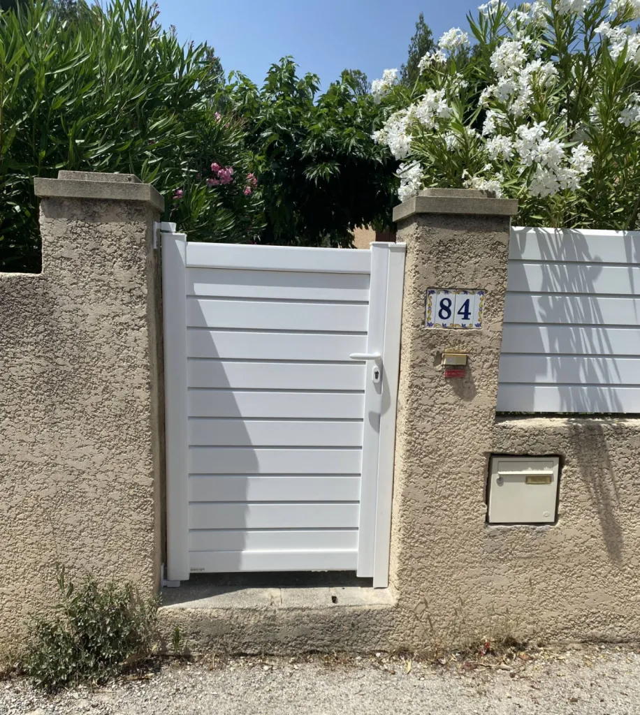 installation de portillon Pelissanne