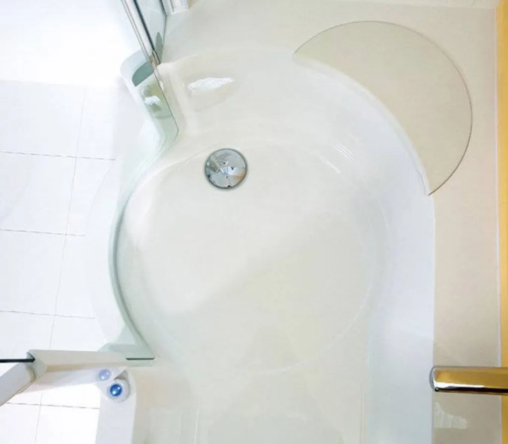 Baignoire à porte combiné douche
