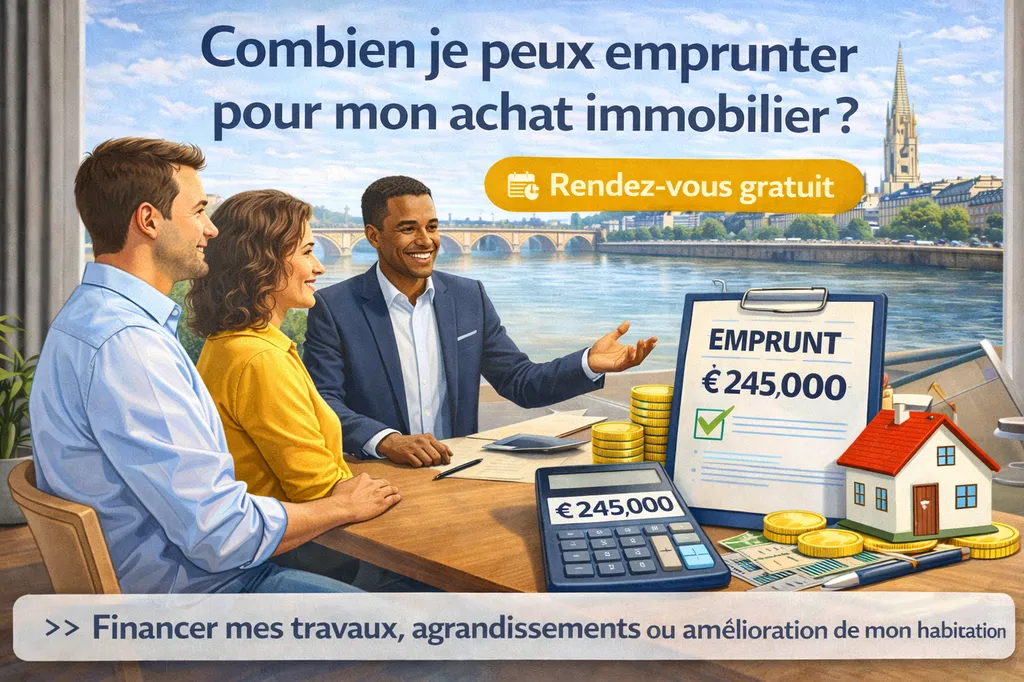 Combien Puis-je Emprunter Pour Mon Achat Immobilier à Bordeaux ? Simulation Gratuite en 30 Minutes