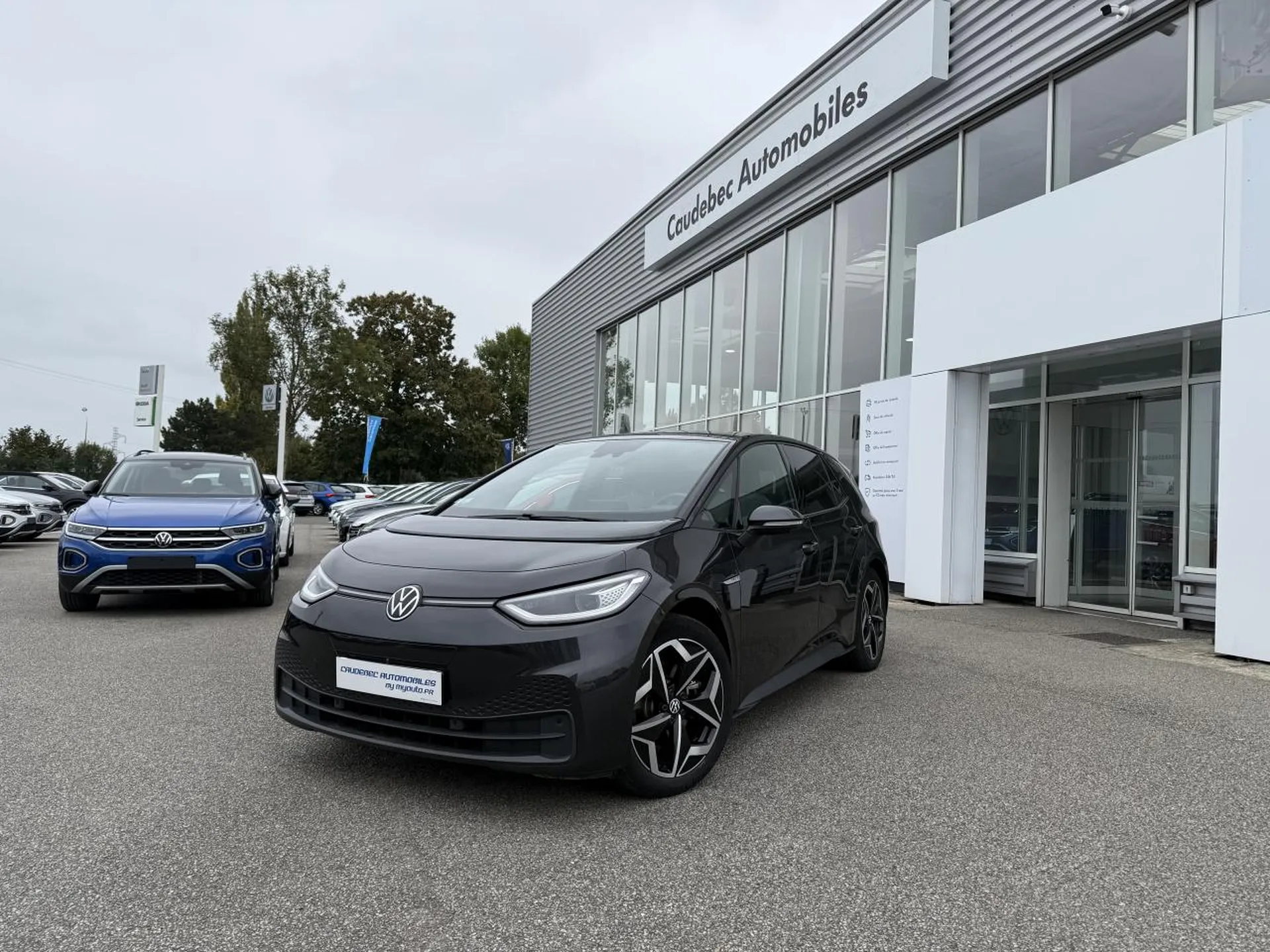 Volkswagen ID.3 électrique d’occasion 204 ch près de Rouen – Autonomie et confort premium