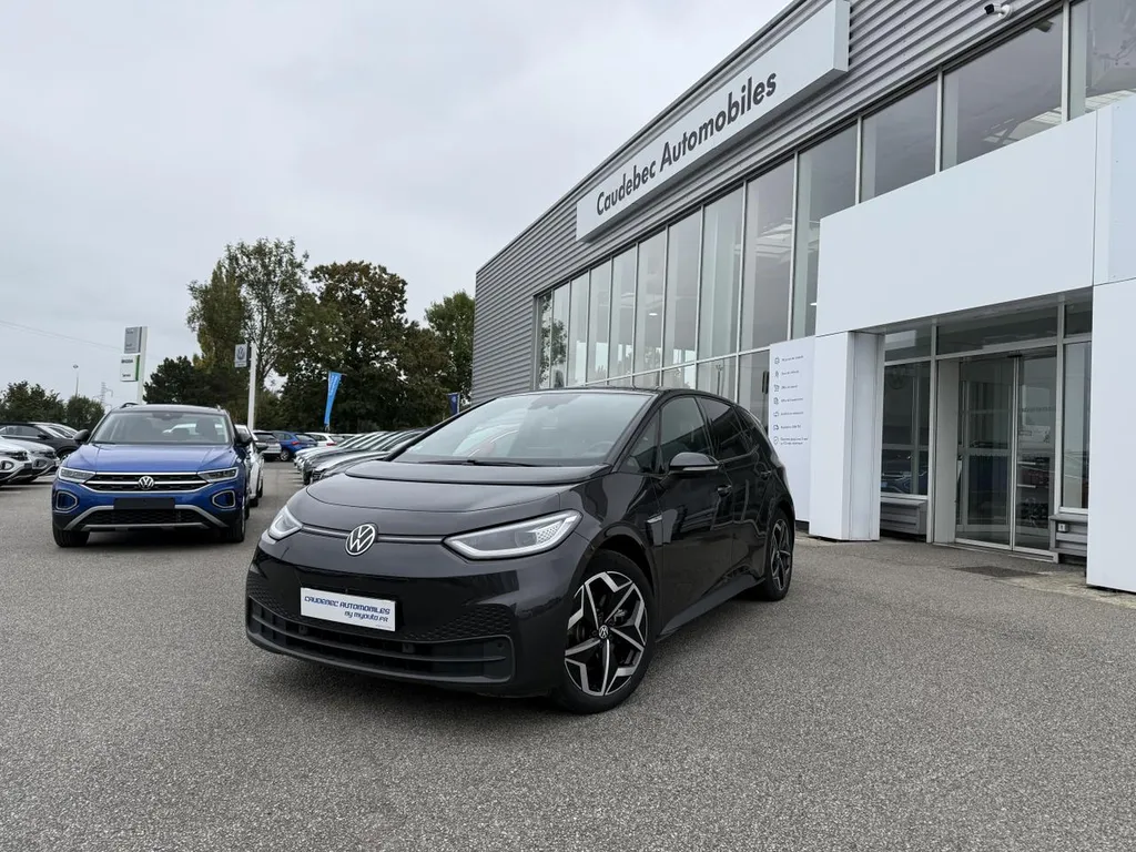 Volkswagen ID.3 électrique d’occasion 204 ch près de Rouen – Autonomie et confort premium