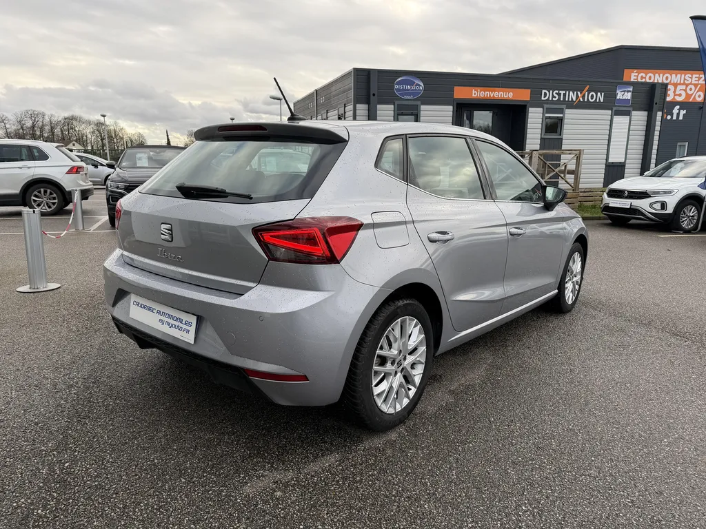SEAT Ibiza occasion essence à vendre près de Rouen – Faible kilométrage et garantie 6 mois