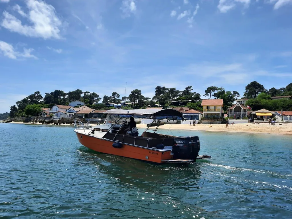 Beacher V10 sur le bassin d'Arcachon 