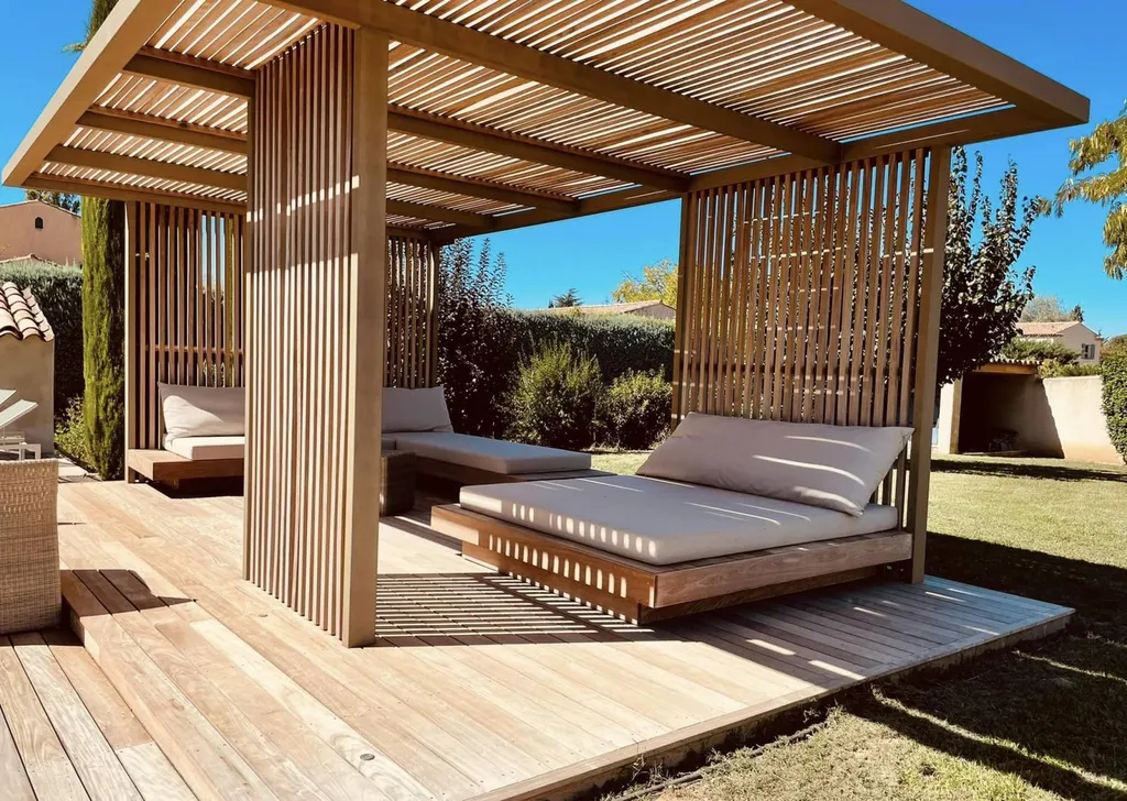 pergola bois et acier sur mesure aix en provence