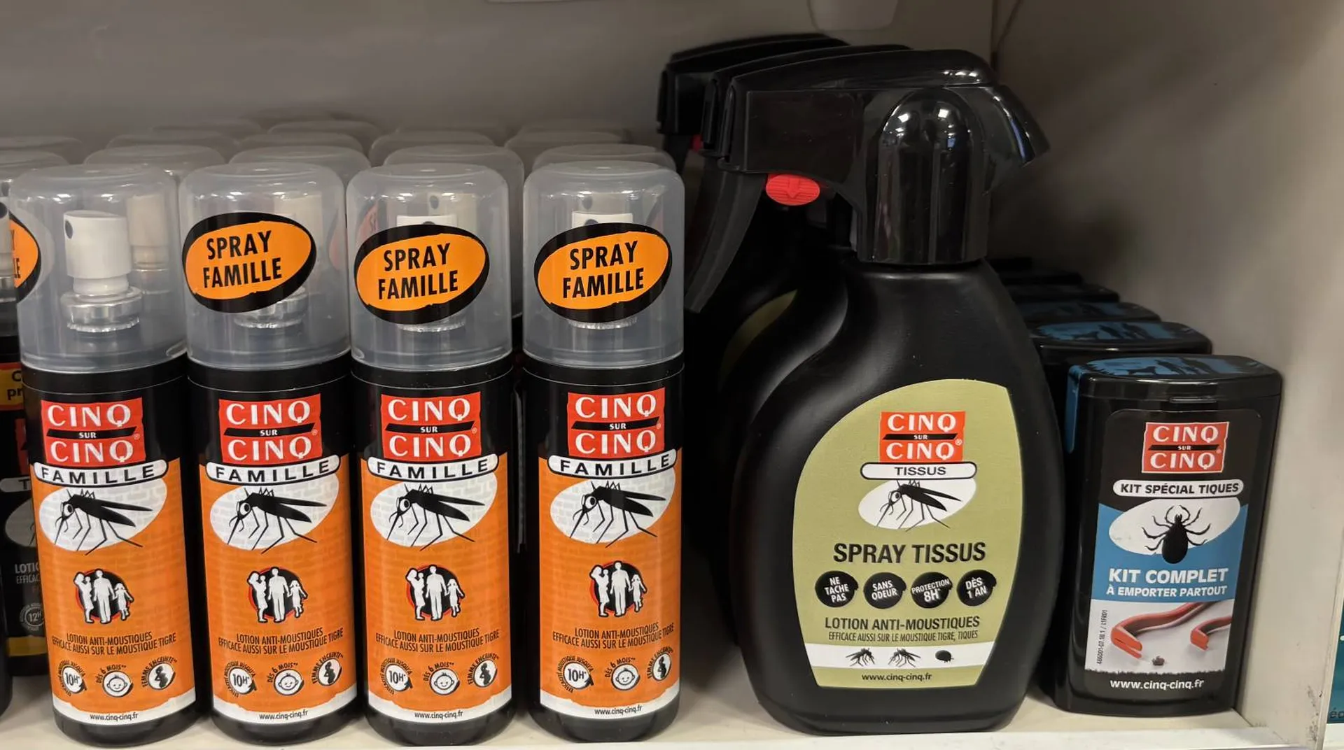 répulsifs moustique / kit spécial tiques