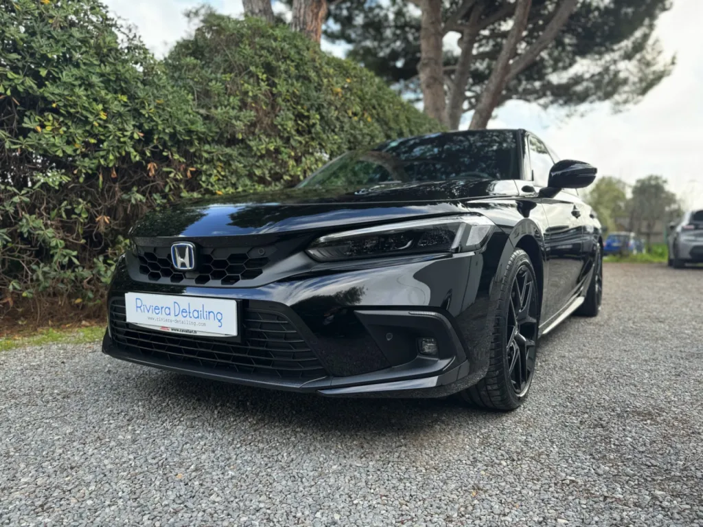 Centre accrédité XPEL pour pose de film de protection de carrosserie PPF sur Honda Civic Neuve - Le Cannet 06110