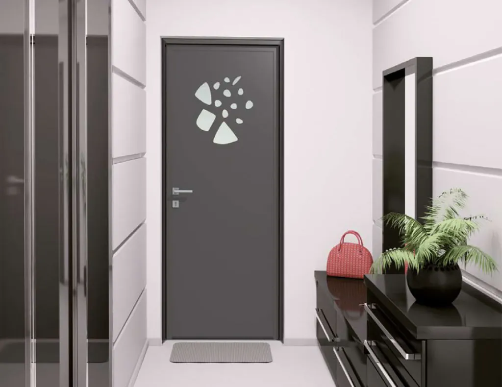 Porte d'entrée en alu Archi