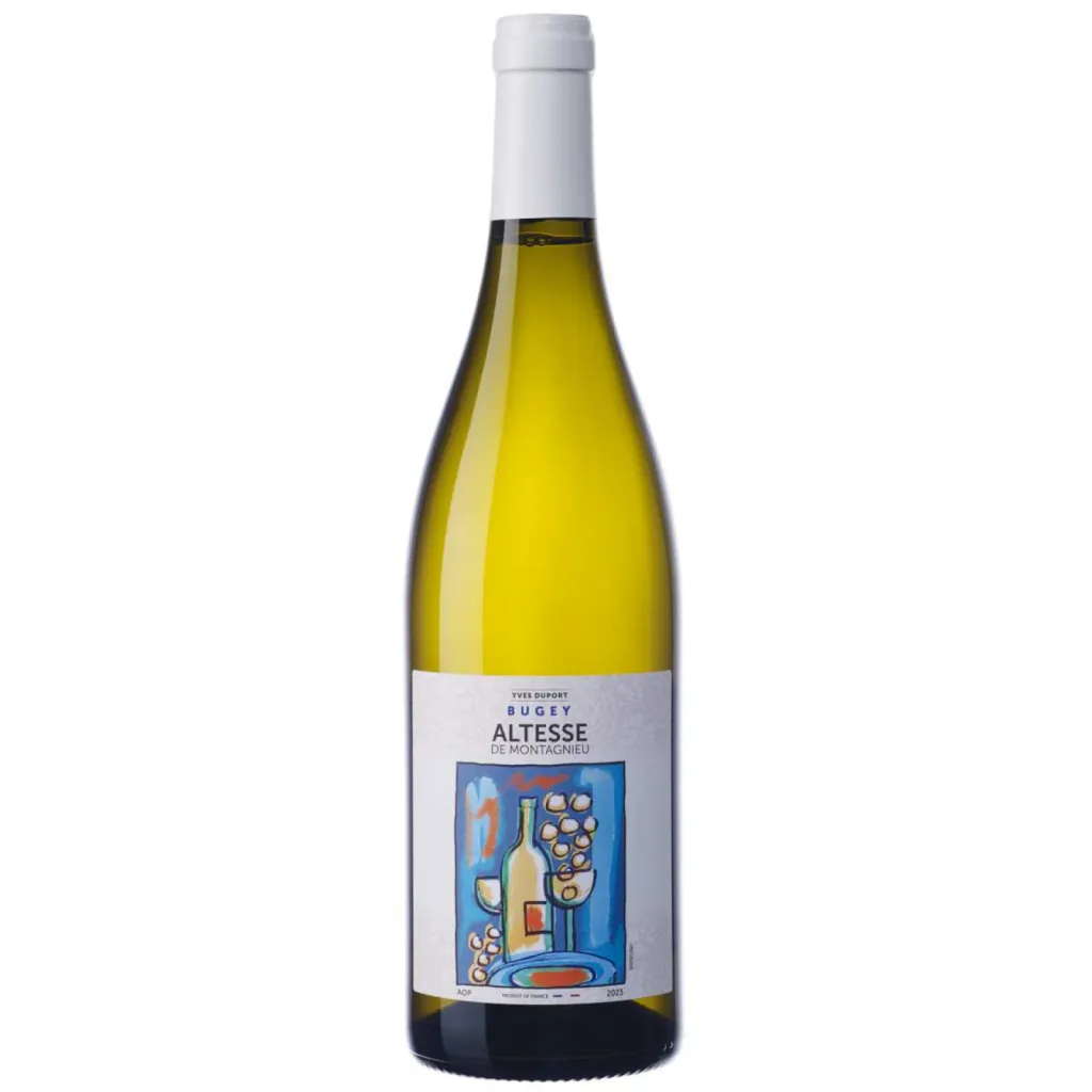 photographe packshot bouteille de vin à Lyon Bugey Altesse blanc