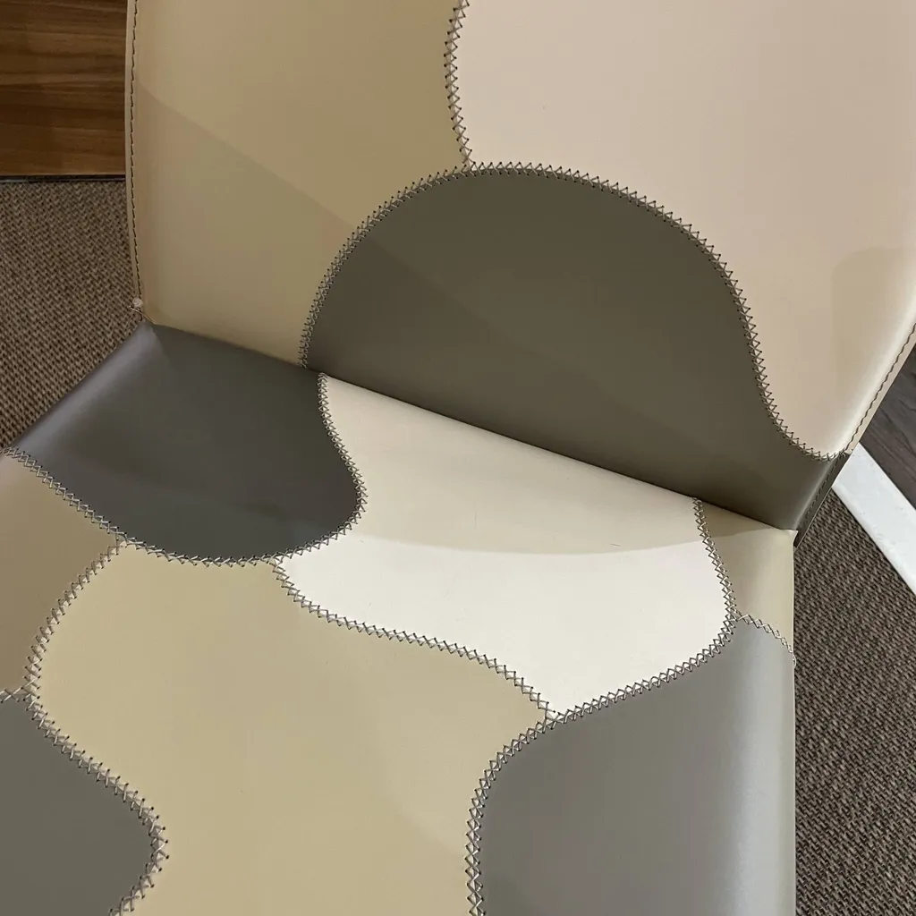 Chaise PATCHWORK cuir