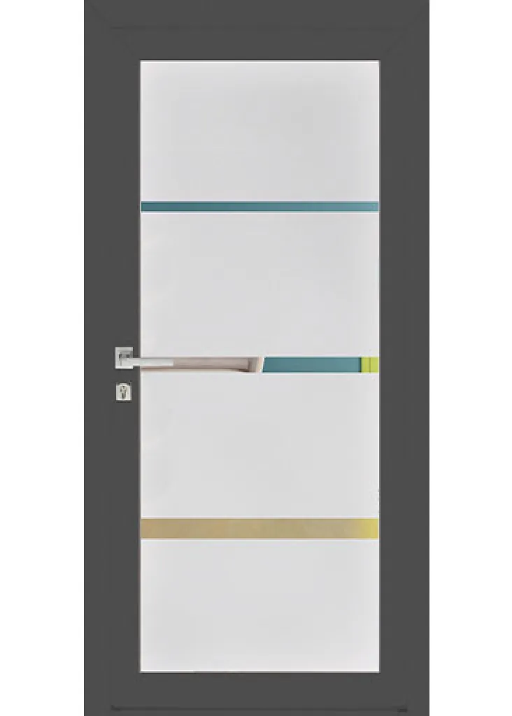 Porte d'Entrée PVC Puit de Lumière